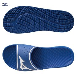 Relax Slide papucs,kék,fehér S (37-38.5)