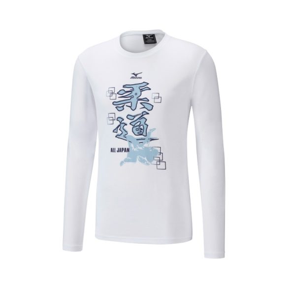 Mizuno Jr Judo LS Tee / White 128