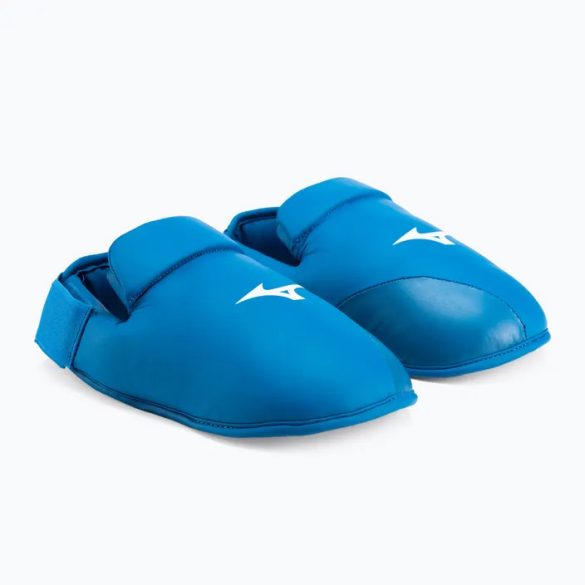 ELŐRENDELHETŐ!Mizuno Karate Lábfejvédő,kék,XL