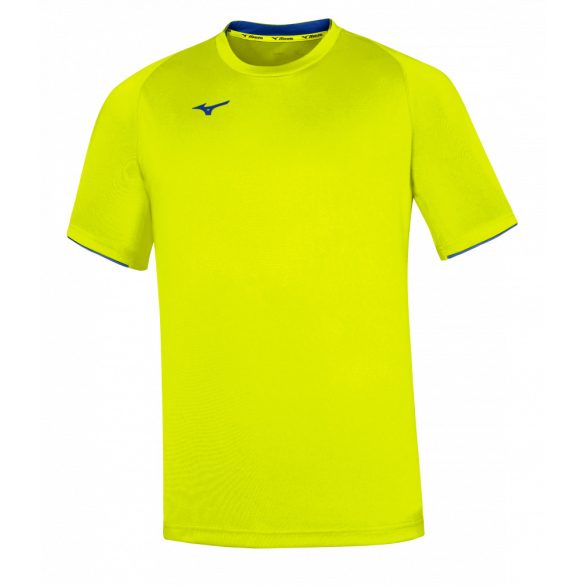 Mizuno Core Tee,sárga,kék,S