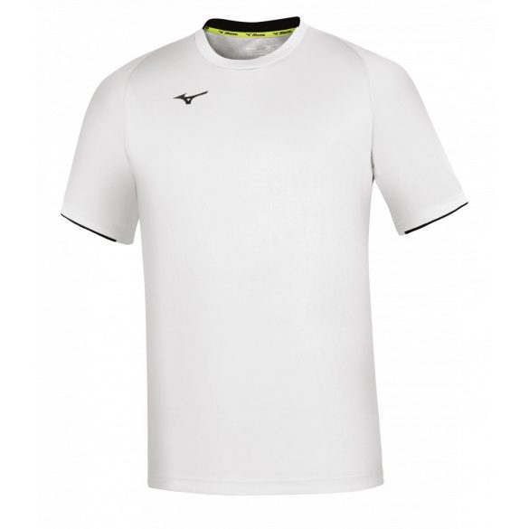 Mizuno Core Tee,fehér,kék,M