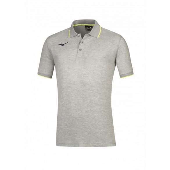 Mizuno Polo szürke,sárga L