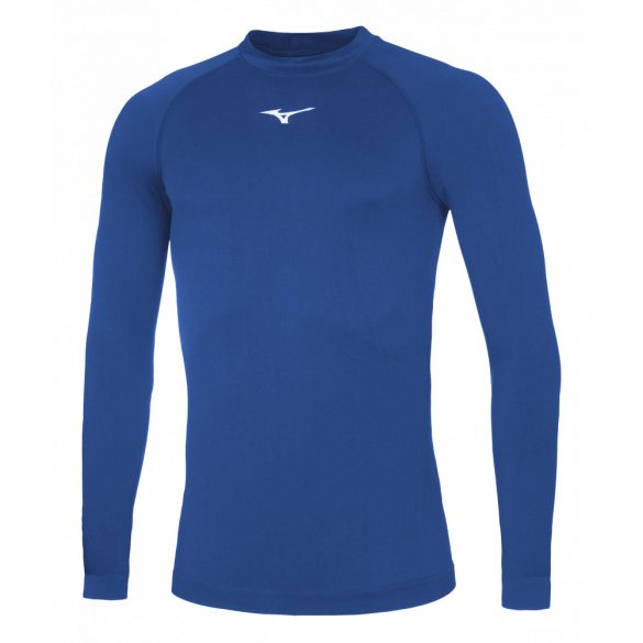 Mizuno Core Long Sleeve Underwear / Royal/White S (116-128)