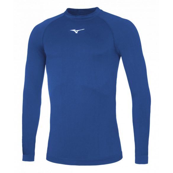 Mizuno Core Long Sleeve Underwear / Royal/White M (140-152)