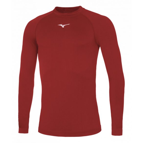 Mizuno Core Long Sleeve Underwear / Red/White M (140-152)