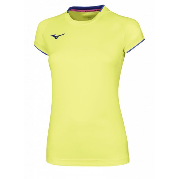 Mizuno Core Tee,sárga,kék,M