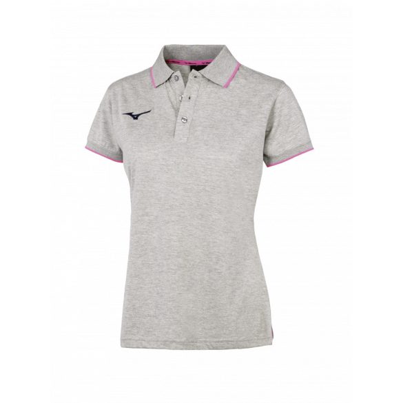 Mizuno Polo szürke,pink L