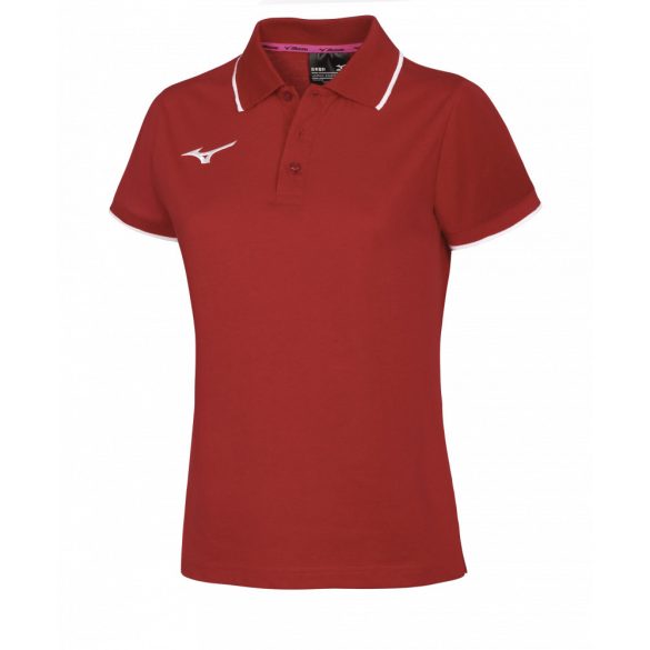 Mizuno Polo piros,fehér  XXL