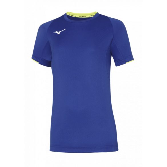 Mizuno Core Short Sleeve Tee Jr / Royal/Yellow Fluo 116