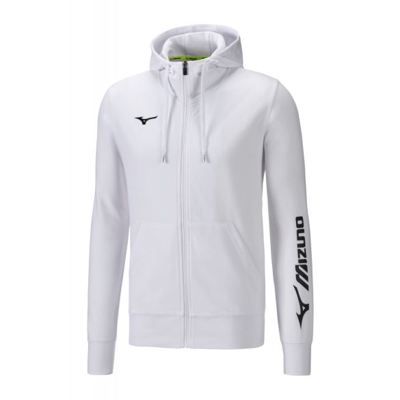 Mizuno Terry FZ Hoodie / White 3XL