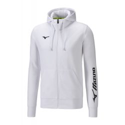 Mizuno Terry FZ Hoodie / White XXS