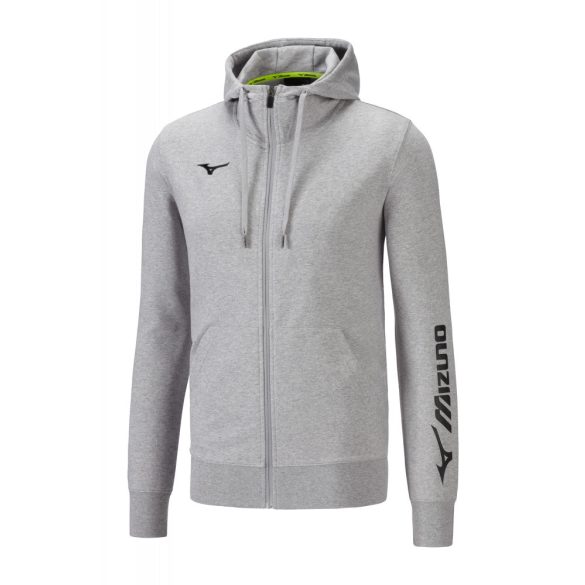 Mizuno Terry FZ Hoodie / Grey Melange XS