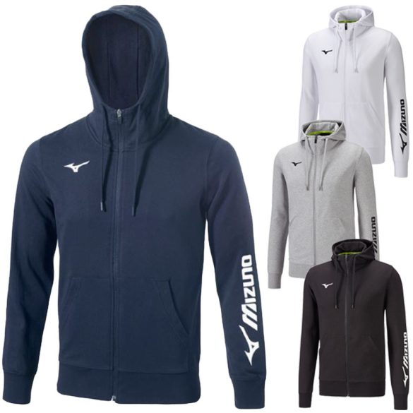 Mizuno Terry FZ Hoodie / Navy L