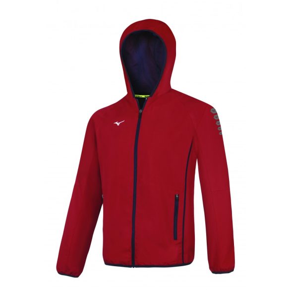 Mizuno Micro Jacket/Red/Navy Men L