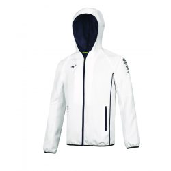 Mizuno Micro Jacket/White/Navy Men XS