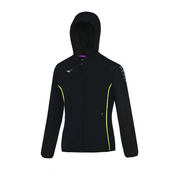 Mizuno Micro Jacket/Black/Black Women L