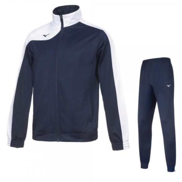 Mizuno Knitted Tracksuit Jr / Navy/White 