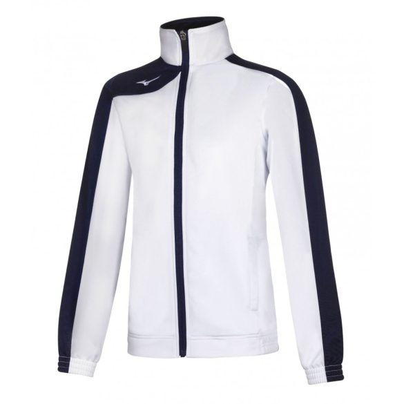 Mizuno Knitted Tracksuit Jr / White/Navy 