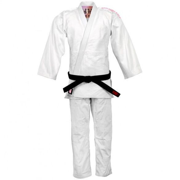 Essimo Wazari Női (Fehér,Pink) Slimfit Judogi judo ruha,155